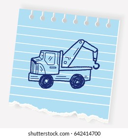 truck doodle