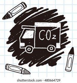 truck doodle drawing
