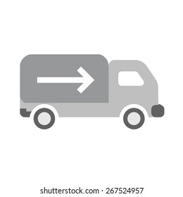 Truck, drive, vehicle, lorry icon vector image. Can also be used for ecommerce, shopping, business. Suitable for web apps, mobile apps and print media.