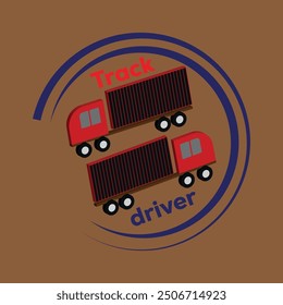 Camiseta del conductor del camión archivos de Vector