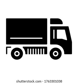 Truck, dump truck icon vector design - vehicle icons