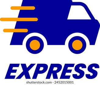 Truck Fast Shipping icon solid Duotone