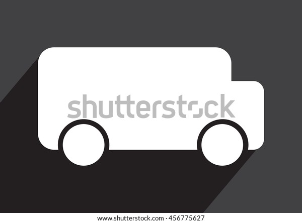 truck flat icon.transport\
icon