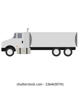 Truck flat illustration