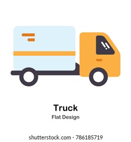 Truck Flat Illustration