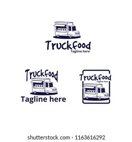 truck food, a design for business, modern and cute