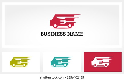 Truck Food Van Logo