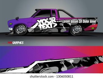 truck graphic background vector. abstract purple lines vector with modern camouflage design concept  for car and vehicles graphics vinyl wrap 