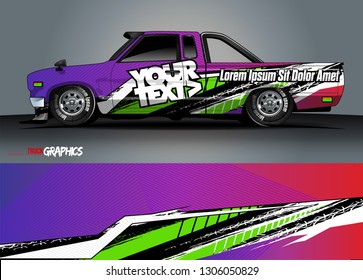 truck graphic background vector. abstract purple lines vector with modern camouflage design concept  for car and vehicles graphics vinyl wrap 