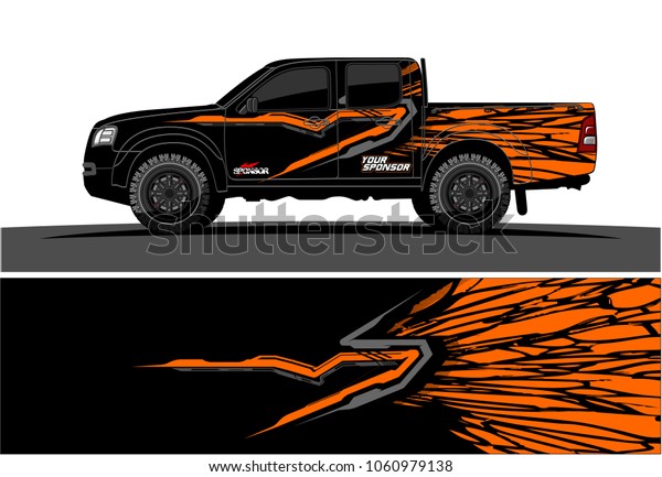 truck Graphic kit. Abstract graphic for car, boat\
and vehicle wrap