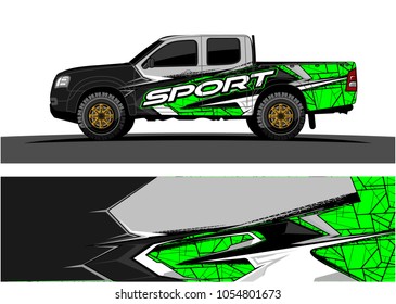 Truck graphic vector. Racing Background for truck, car, Boat and vehicles