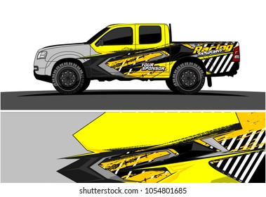 Truck graphic vector. Racing Background for truck, car, Boat and vehicles