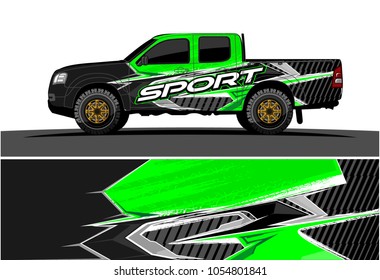 Truck graphic vector. Racing Background for truck, car, Boat and vehicles