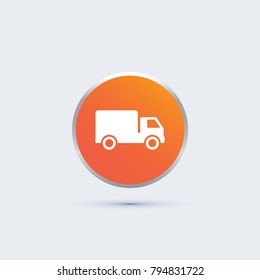 truck icon for deliver