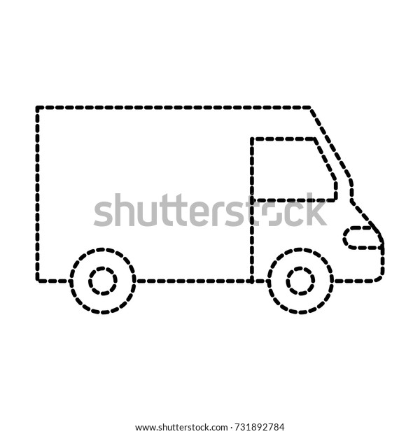 truck icon\
delivery van service transport\
business