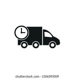 truck icon. delivery icon vector