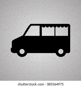 Truck icon design 