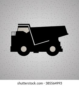 Truck icon design 