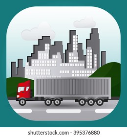 Truck icon design