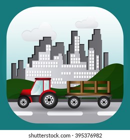 Truck icon design