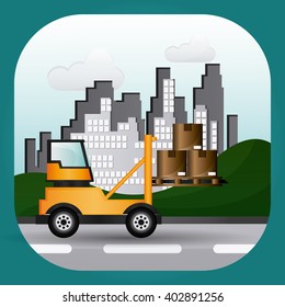 Truck icon design