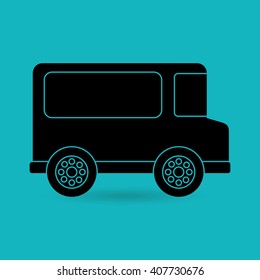 truck icon design 