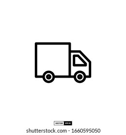 truck icon, design inspiration vector template for interface and any purpose