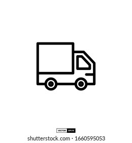 truck icon, design inspiration vector template for interface and any purpose