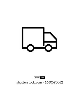 truck icon, design inspiration vector template for interface and any purpose