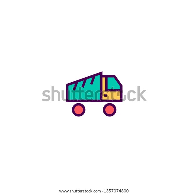 Truck icon design. Transportation icon\
vector illustration