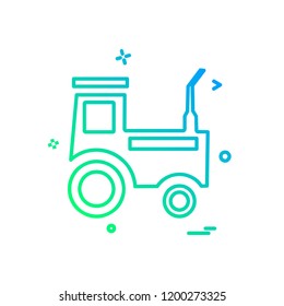 Truck icon design vector