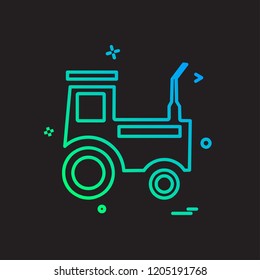 Truck icon design vector
