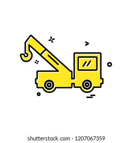 Truck icon design vector