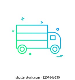 Truck icon design vector