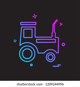 Truck icon design vector