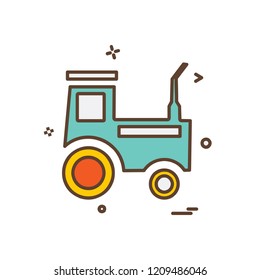 Truck icon design vector