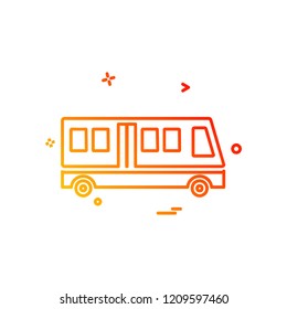 Truck icon design vector