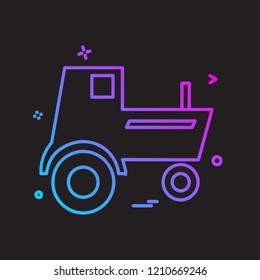 Truck icon design vector