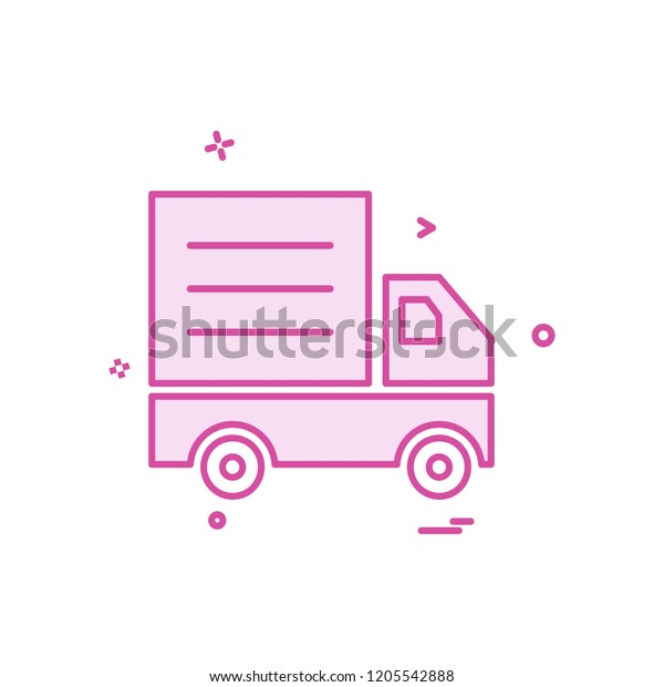 Truck icon design\
vector