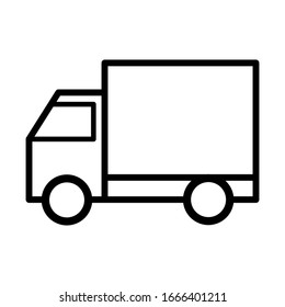 truck icon design vector template