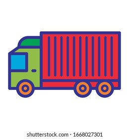 truck icon design vector template