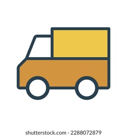 truck icon design vector template