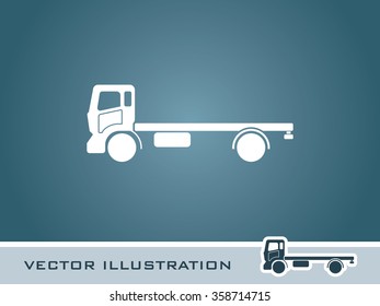Truck Icon. Eps-10.