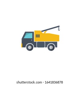 Truck icon. Flat Design Icon. Vector