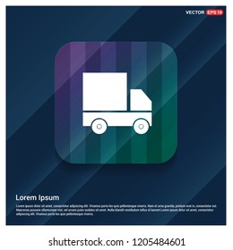 Truck icon - Free vector icon