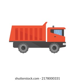 Truck icon illustrated in vector