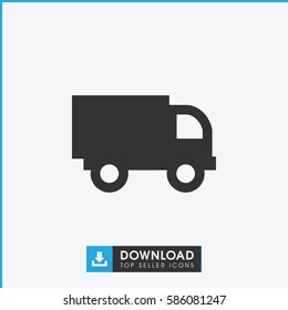truck icon illustration isolated vector sign symbol