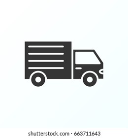 Truck icon illustration isolated vector sign symbol