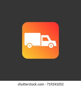 Truck icon illustration isolated vector sign symbol