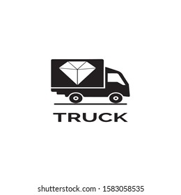 Truck icon ilustration vector template